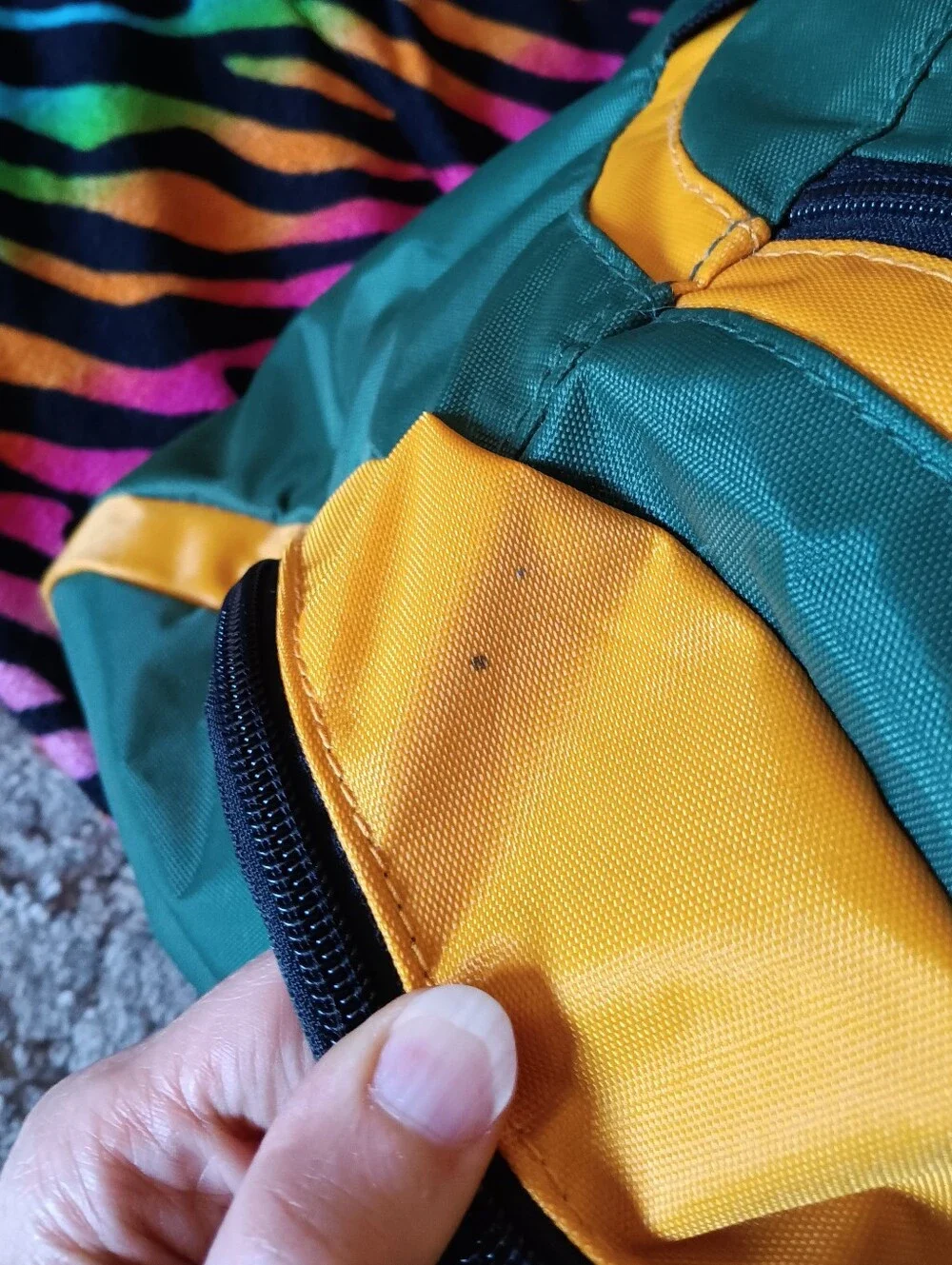 💚💛 Y2K Vintage Reebok Green Bay Packers Duffel Bag NFL Gym Travel 2000s